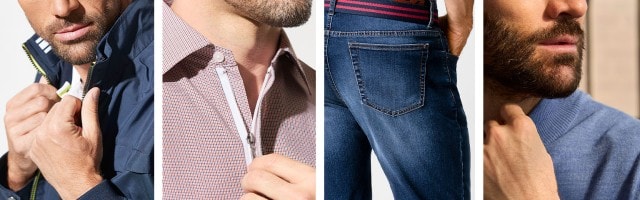 Entdecken sie verschiedene Kleidungskategorien zum Thema Basics.