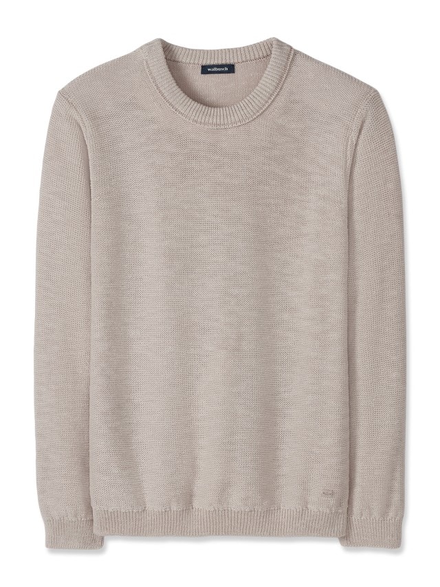 Abbildung Premium Leinen-Pullover in Natur