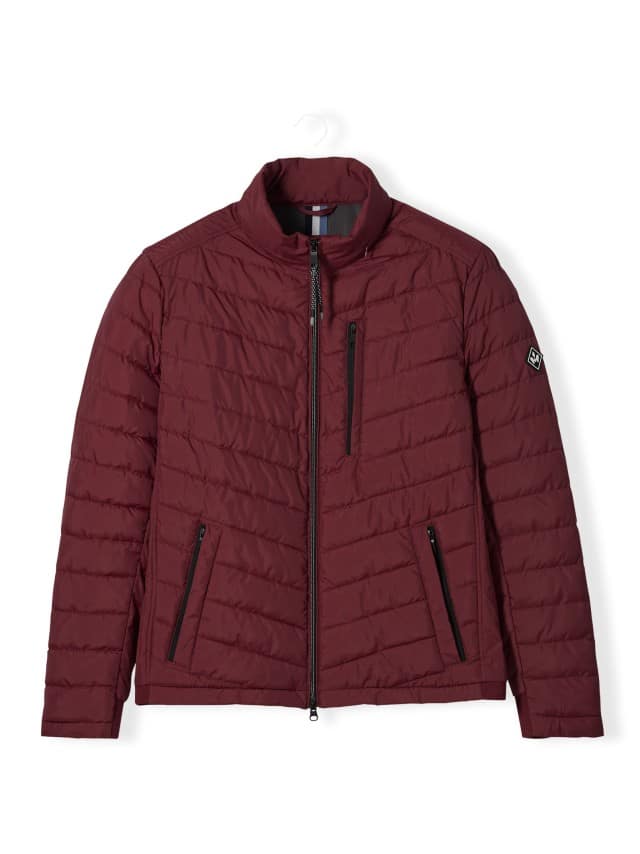 Abbildung Klima Leichtsteppjacke in Rot