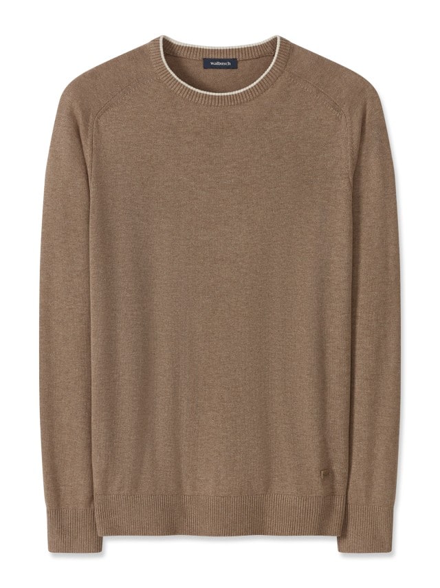 Abbildung Premium Pullover in Sand Melange