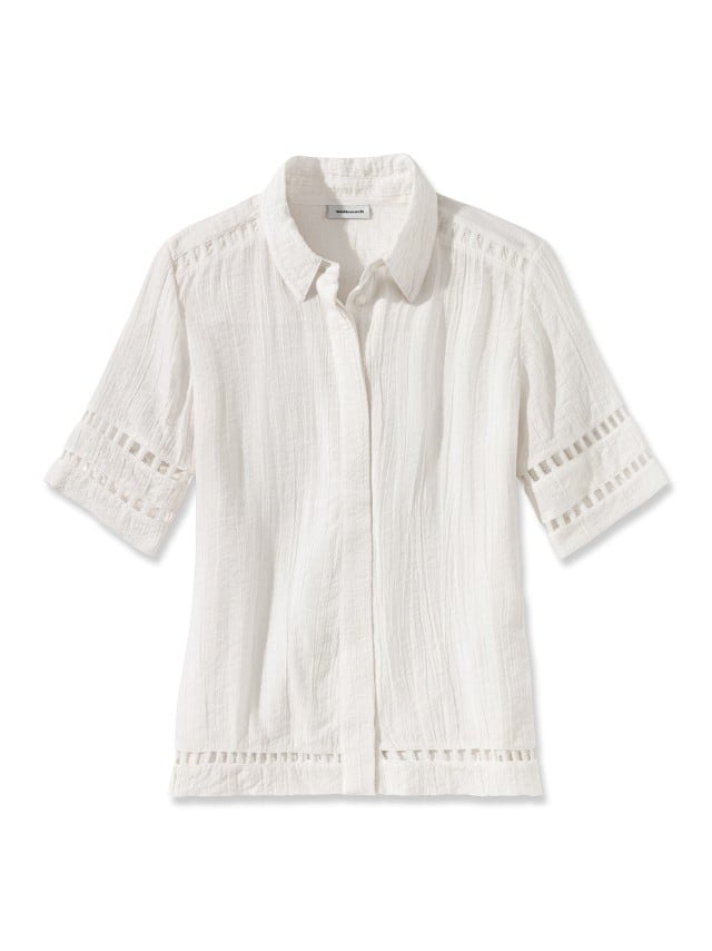 Abbildung Statement Bluse in Offwhite