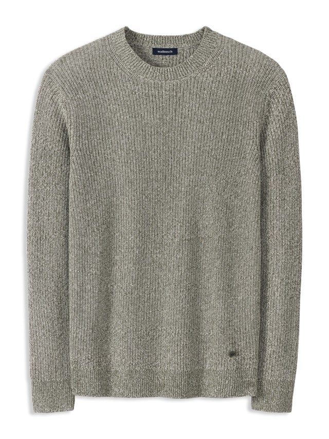 Abbildung Mouline Pullover in Khaki