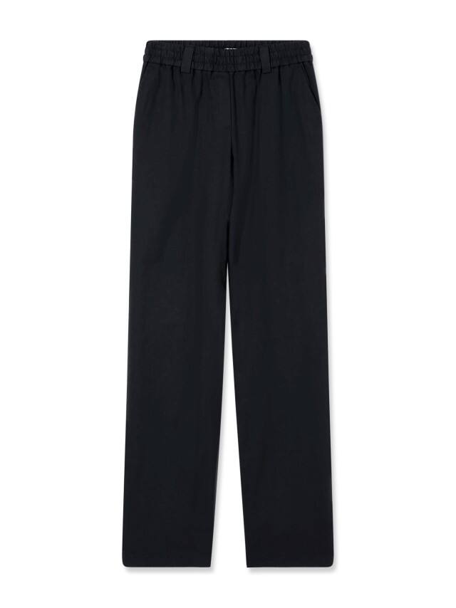 Abbildung Softleinenmix-Hose Marlene in Schwarz