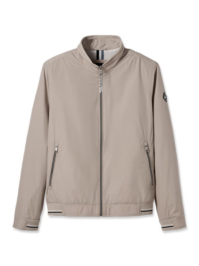 Abbildung Microfaser Leichtblouson in Beige