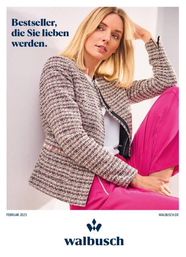 Walbusch Damen Bestseller Katalog.