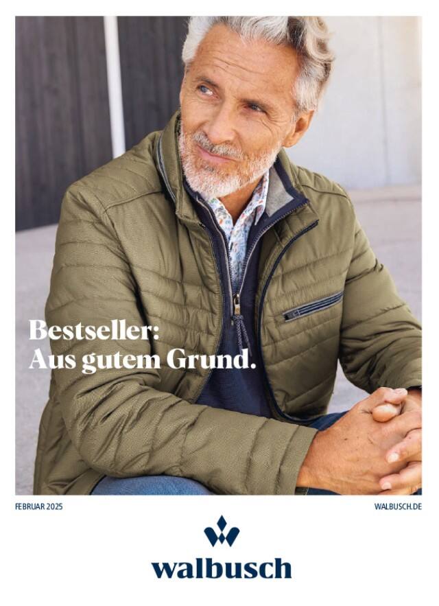 Walbusch Herren Bestseller Katalog.