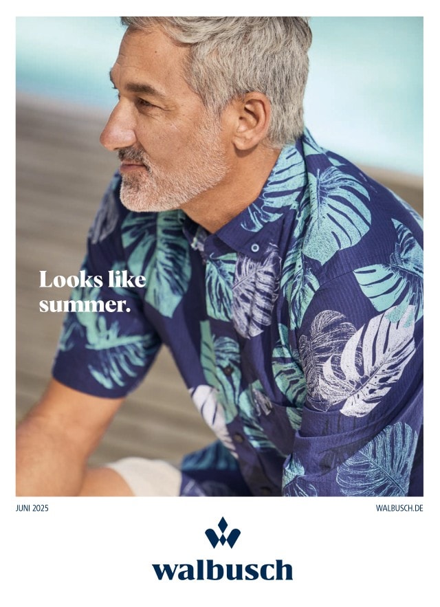 Walbusch Juni Katalog.