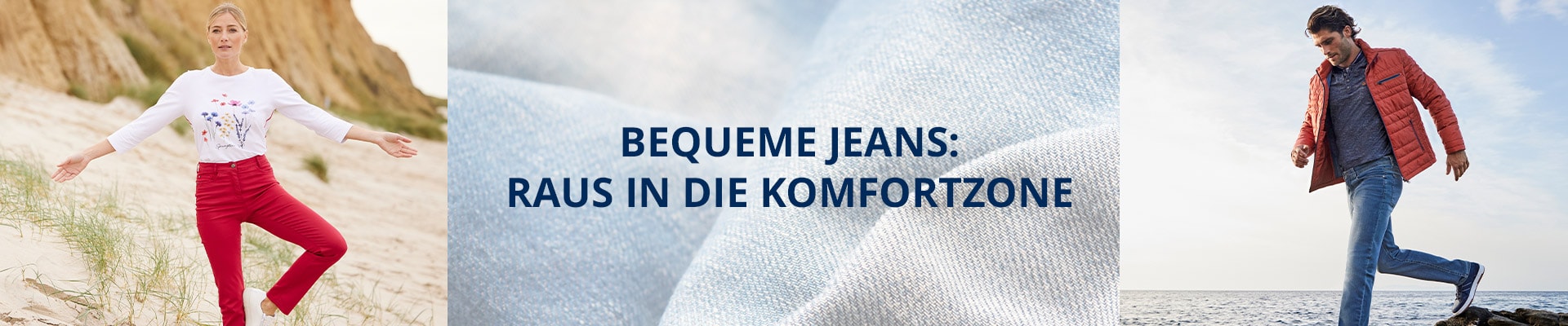 Bequeme Jeans: Raus in die Komfortzone