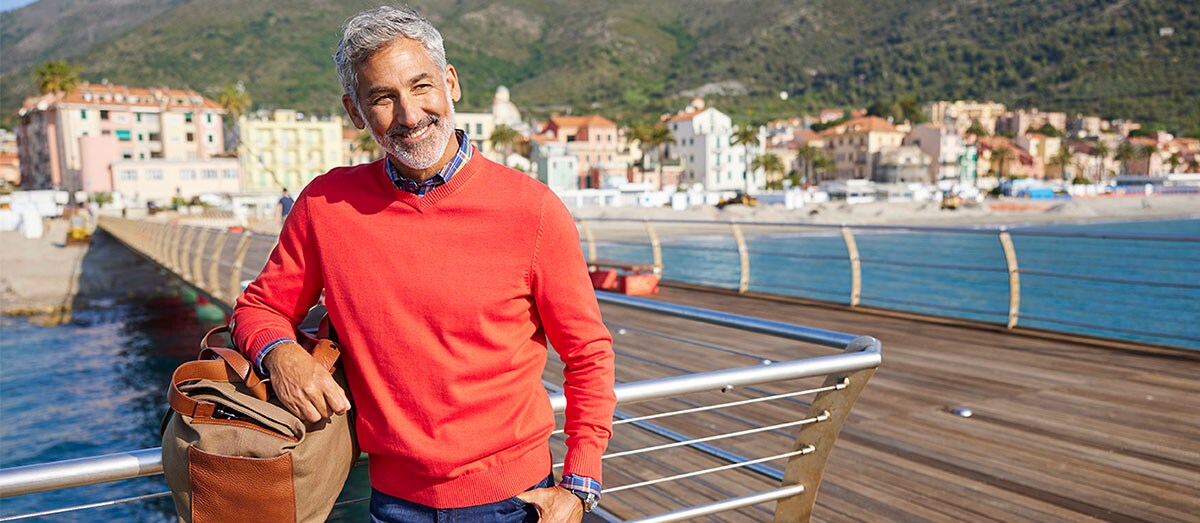 V-Pullover Soft Cotton | Walbusch