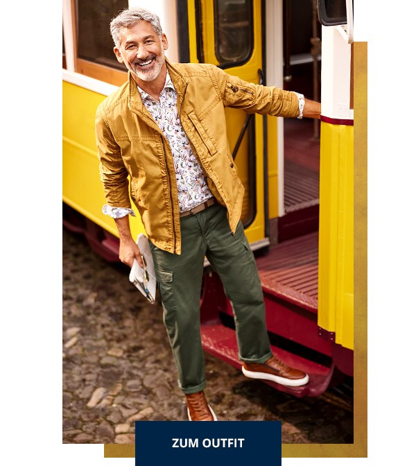 Outfit Cottontwill-Kurzjacke | Walbusch