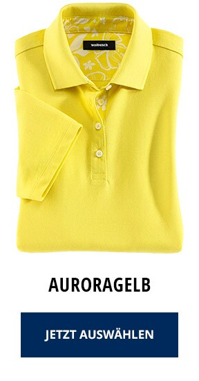Poloshirt Hitzefrei - Auroragelb | Walbusch