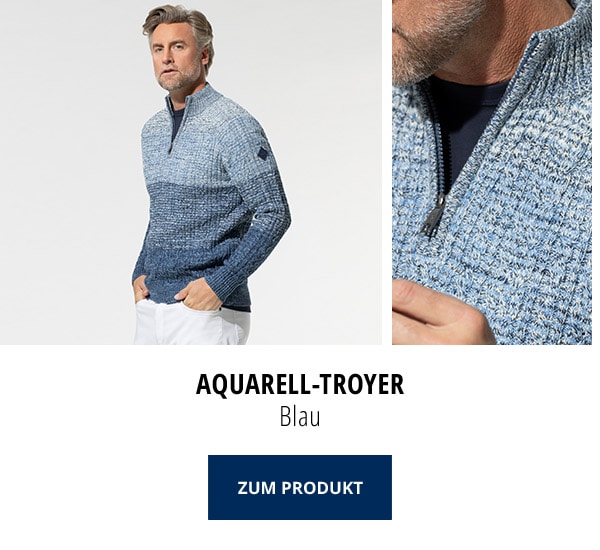 Aquarell-Troyer Blau | Walbusch