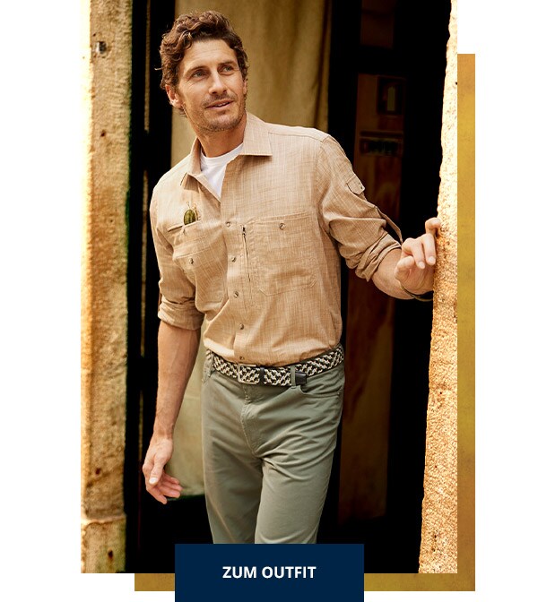 Outfit 10-Taschen-Safarihemd | Walbusch