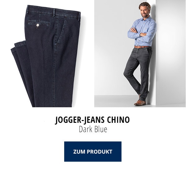 Jogger Jeans Chino - Dark Blue | Walbusch
