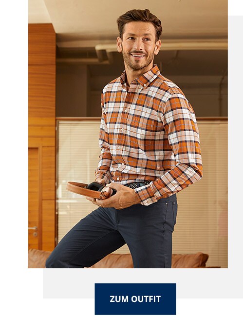 Outfit Sportsman Hemd Tartan | Walbusch