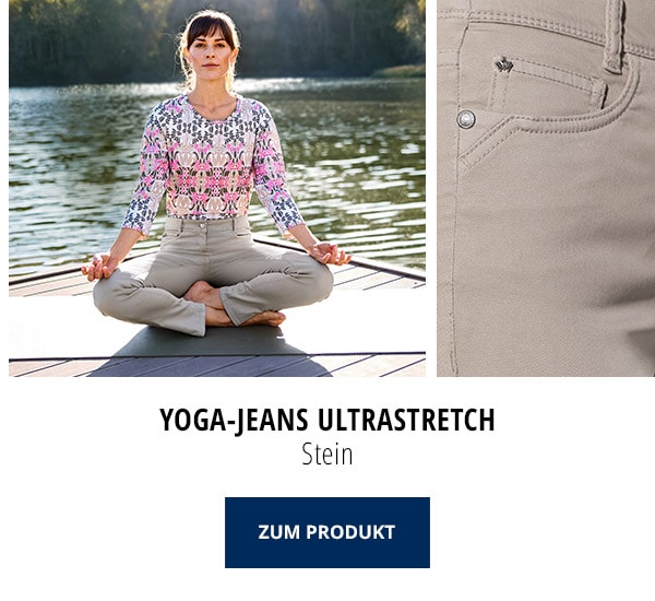 Yoga-Jeans Ultrastretch Stein | Walbusch