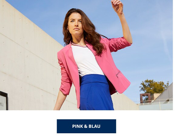 Farbempfehlung Pink & Blau | Walbusch