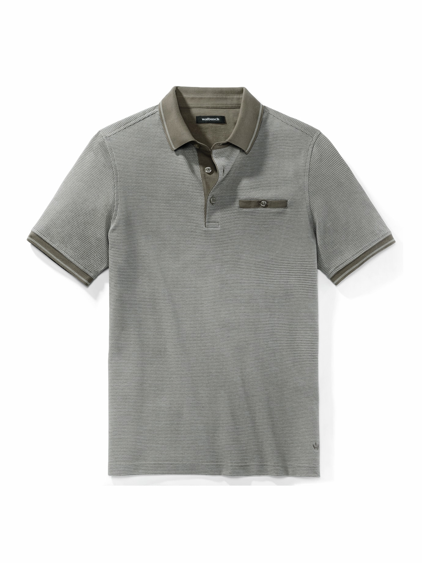 Extraglatt-Polo Bestklima Khaki