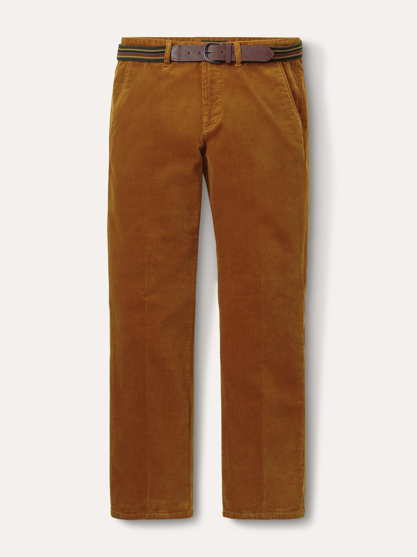 Gürtel-Cord Chino Maisgelb
