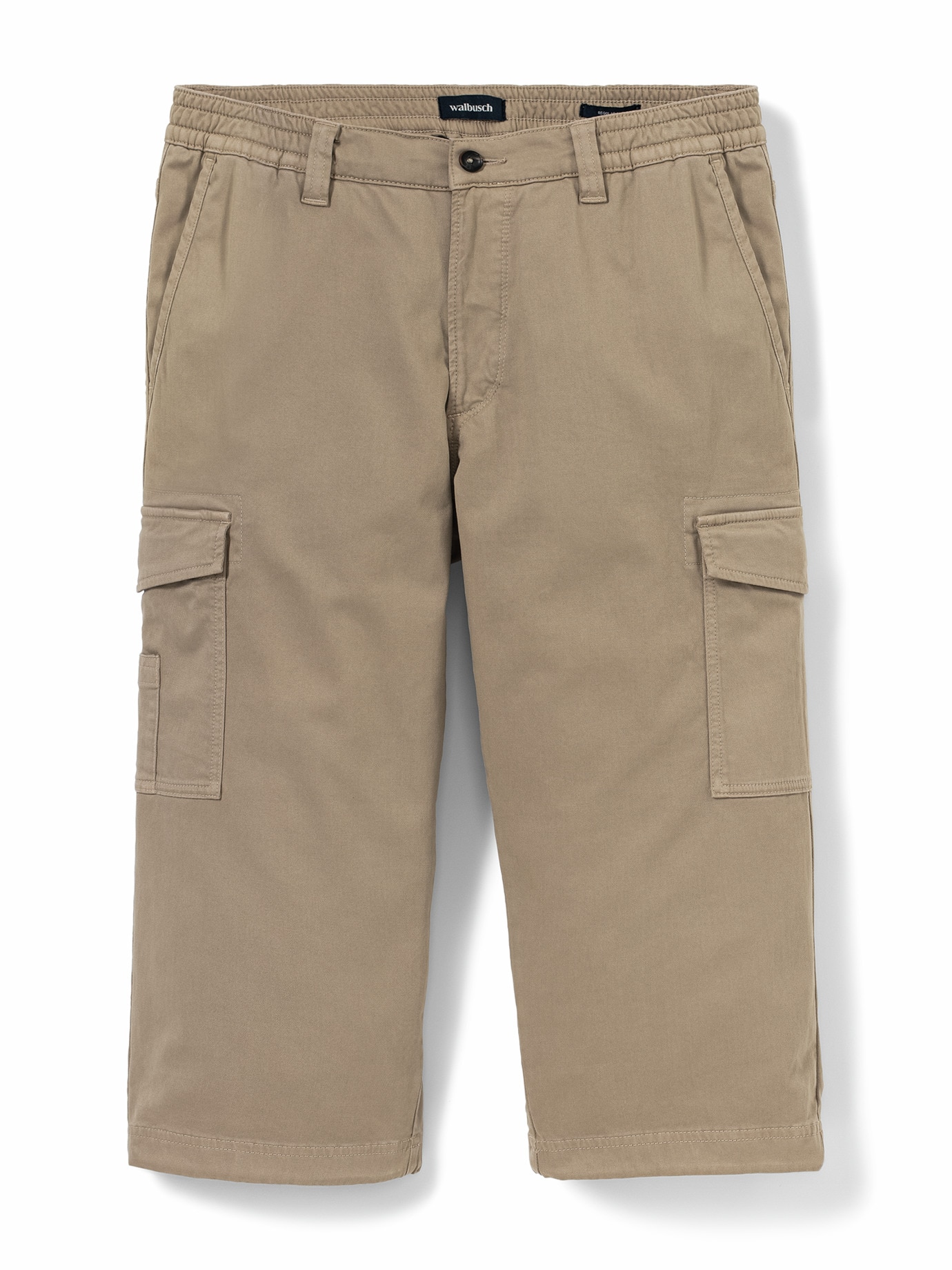 8-Taschen-Cargo 7/8 Safaribeige