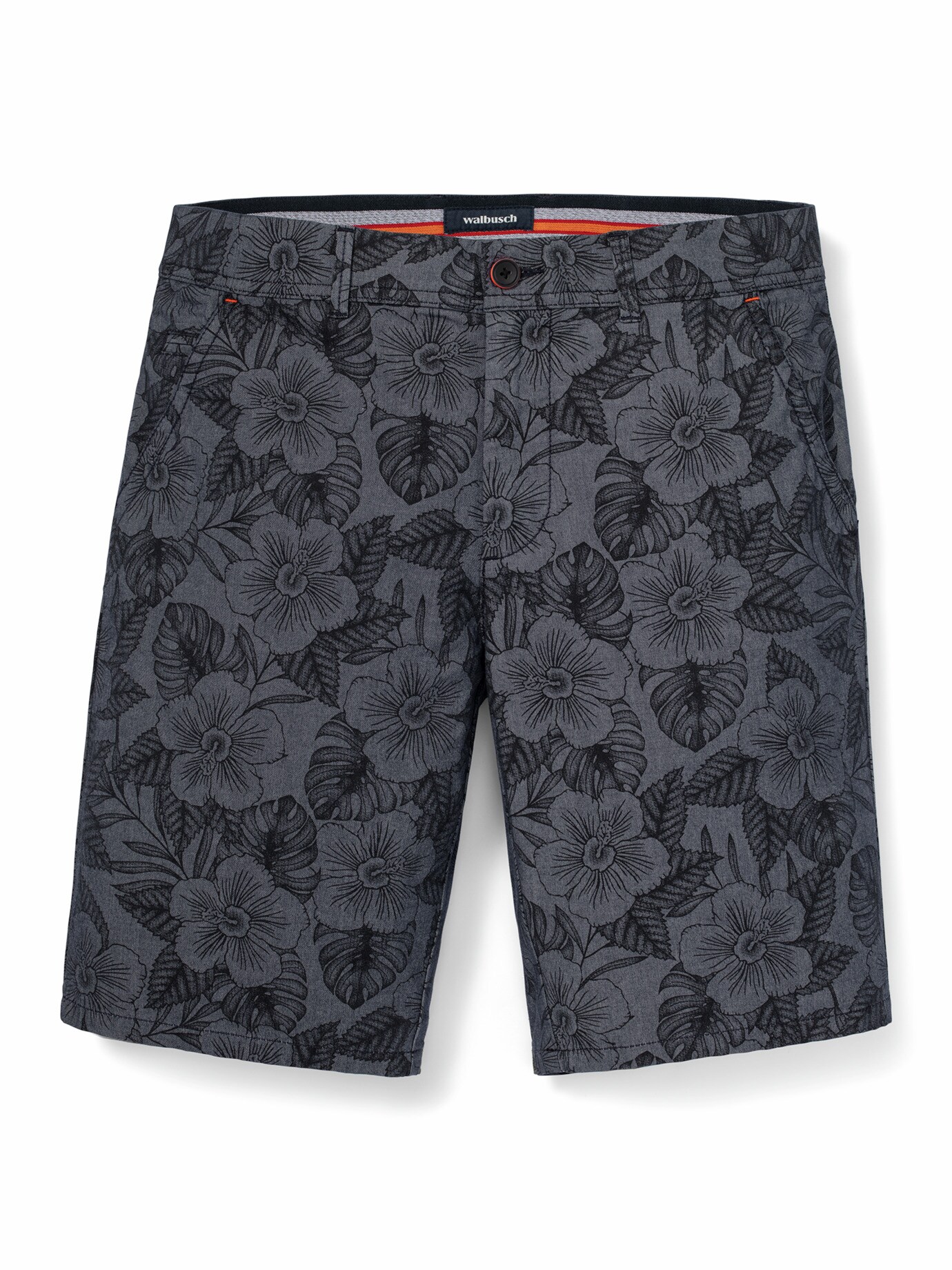Chino-Bermudas Jeansbl.Gemust.