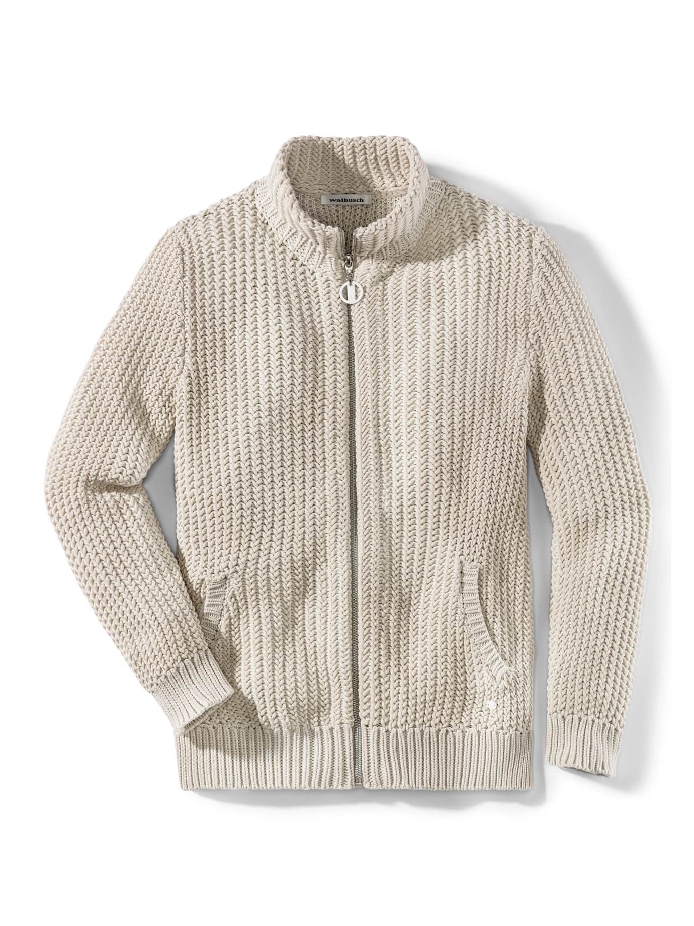 Walbusch Wolljacke Strick Walbusch Damen Pullover Walbusch Herren