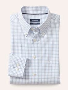 Soft-Cotton Hemd Fensterkaro Wei