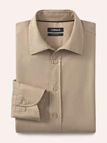 Überfärber-Hemd Sand