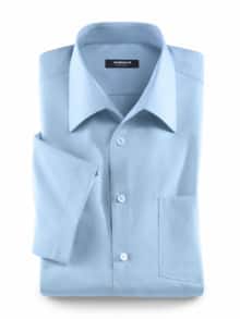 Extraglatt-Hemd Walbusch-Kragen Hellblau
