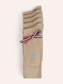 Baumwoll-Socke Everyday Beige