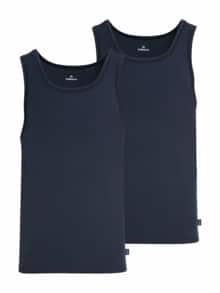 Modal Unterhemd 2er Set Marine