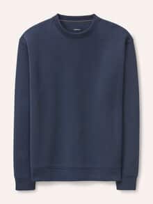 Sweatshirt mit Rundhals Marine