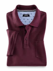Pique-Polo Pima Cotton Burgund