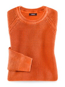 Baumwoll-Pullover Farbeffekt