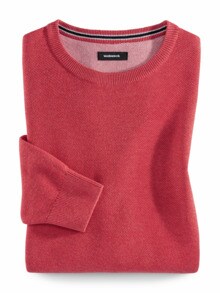 Struktur-Pullover Soft Cotton
