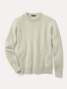 Komfort Ripp-Pullover Stein