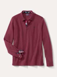Premium Polo Supersoft Bordeaux