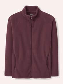 Zippjacke aus Polarfleece Barolo