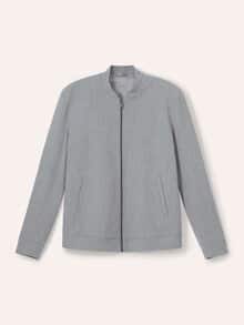 Blouson mit Stehkragen Grau