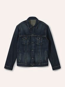 Jeansjacke Blau