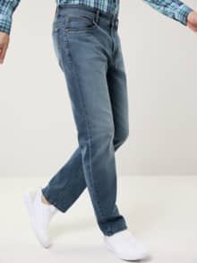 Jeans Sattlerstich Mid Blue