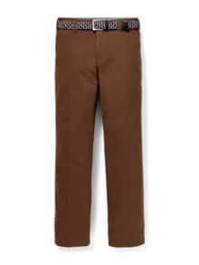 Extraglatt-Stretchbund-Chino Zimt