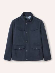 Ultraskin Multitaschen Jacke Marine