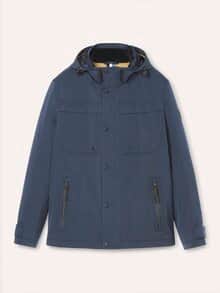 Wasserdichte Funktionsjacke Marine
