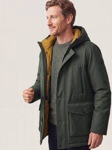 Wasserdichter Thermoparka Oliv