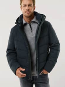 Cord Steppjacke Marine