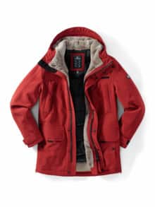 Aquastop Eisbrecher-Parka Ziegelrot
