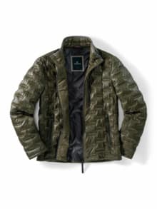 Lammleder Leichtsteppjacke Oliv