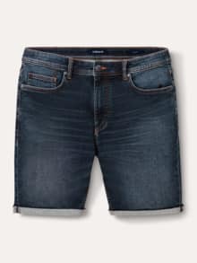 Jogger-Jeans Shorts Dark Blue