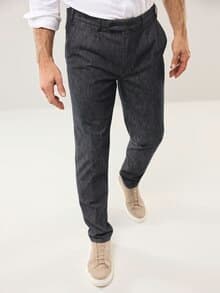 Premium Chino Blue Black